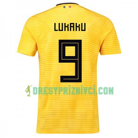 Fotbalový Dres Belgie Lukaku 9 Venkovní MS 2018